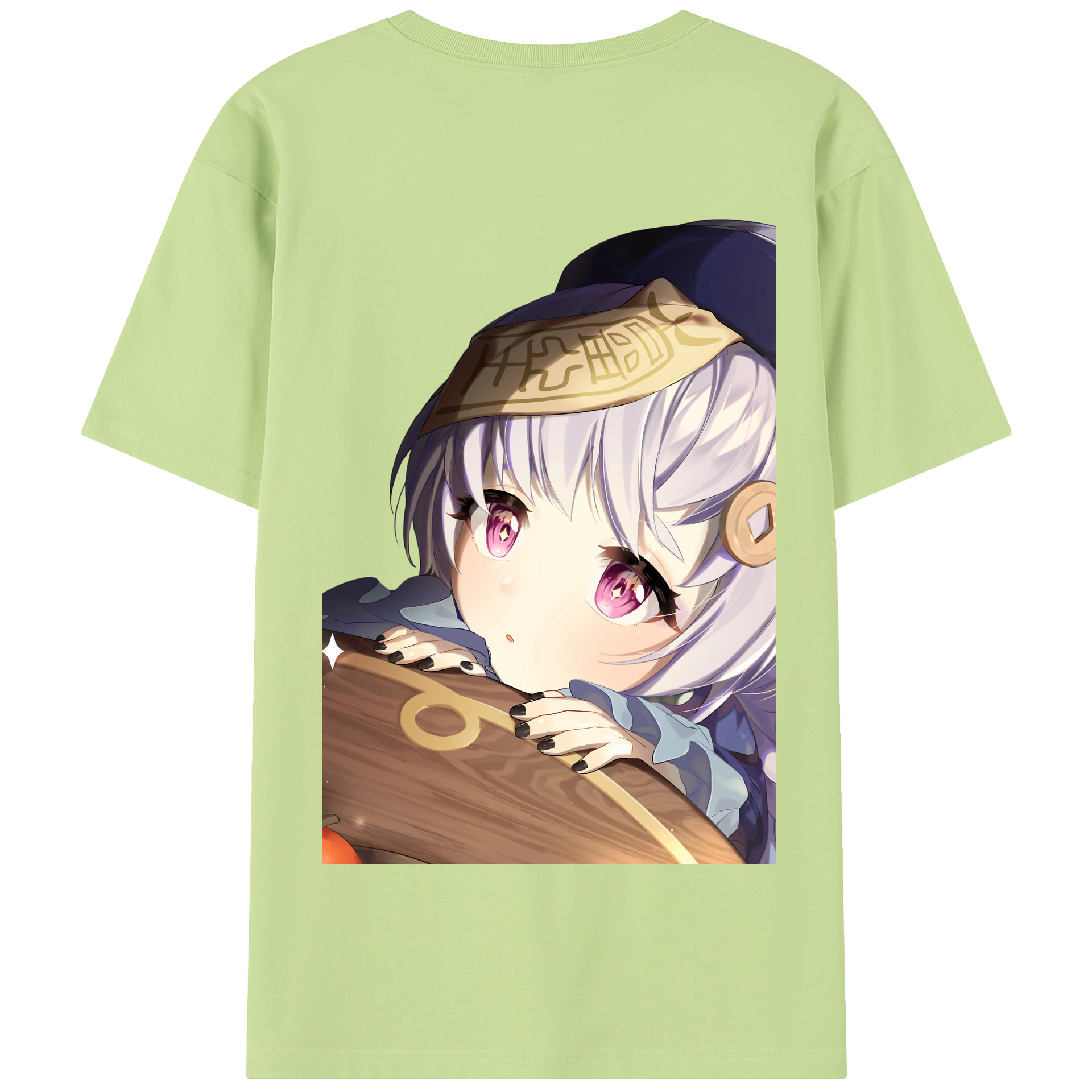げんし神 七七 なな  genshin Nana 綿100％半袖Tシャツ（背面プリント）